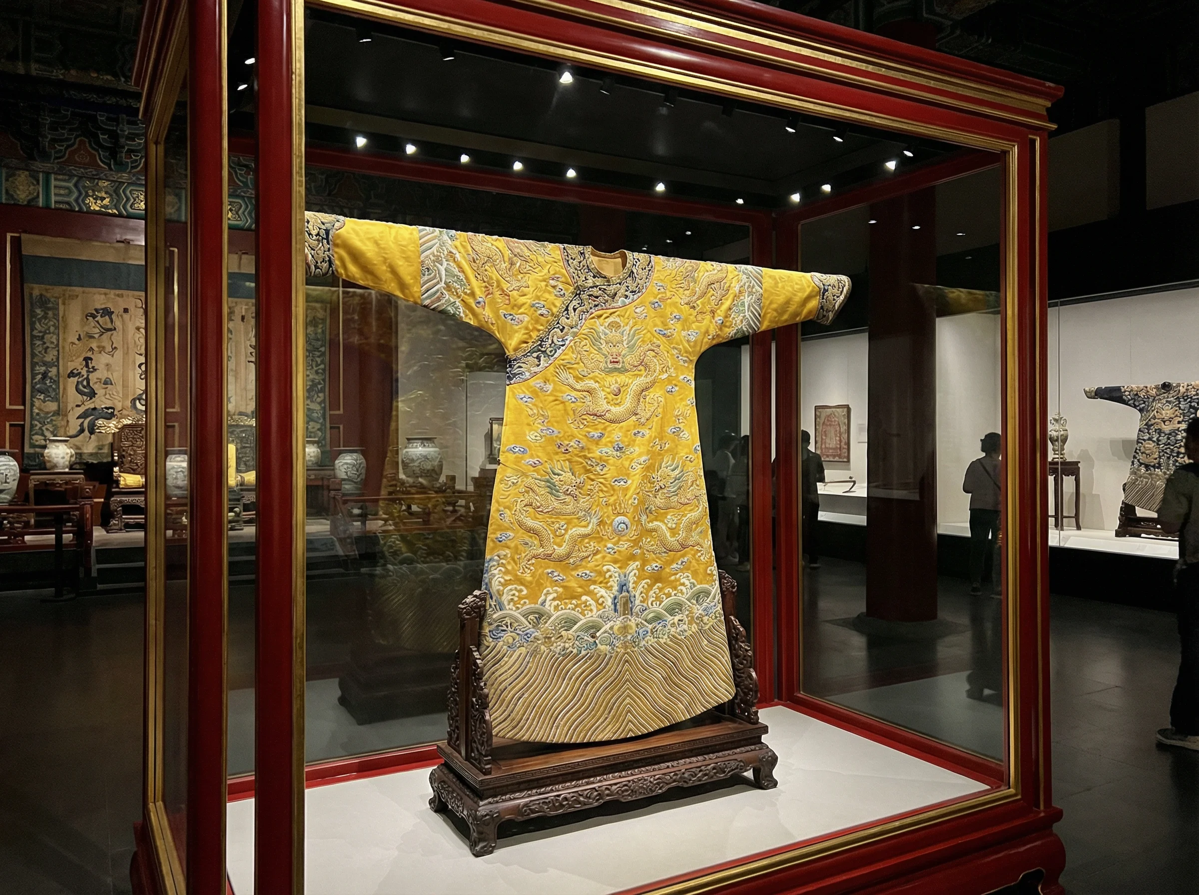 清代帝王龙袍展示 - 斗地主wangzhi官网 与皇家纹饰